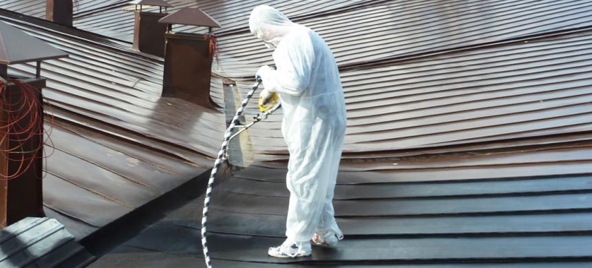 Технология применения жидкой резины на кровлях