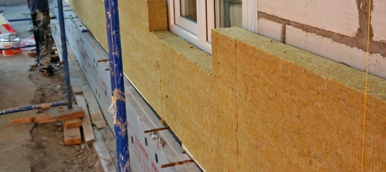 Утепление стен снаружи